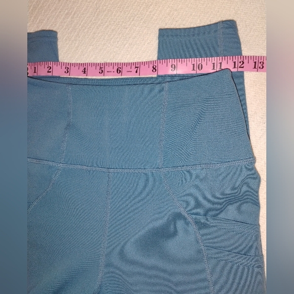 Free People FP Movement Green High Rise Tights with Pockets Women's S - Picture 5 of 10